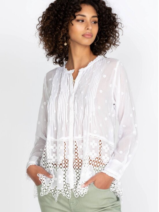 Johnny Was Tops - Johnny Was | Baez Phaedra Blouse